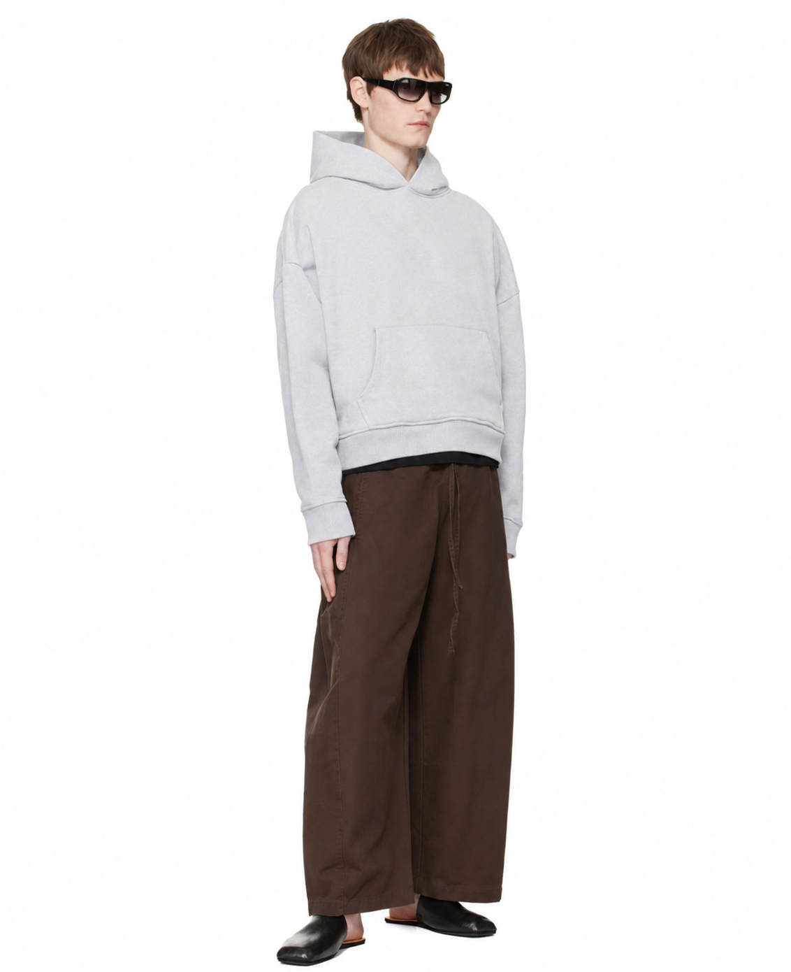 Parisien Light Gray Hoodie