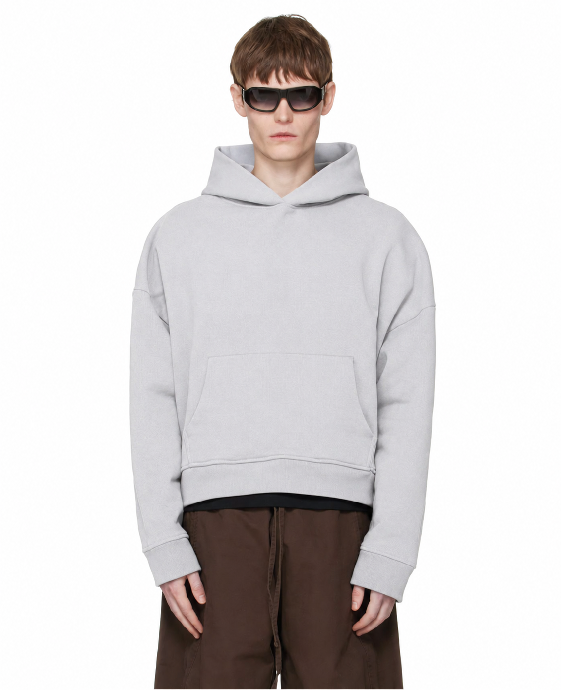 Parisien Light Gray Hoodie