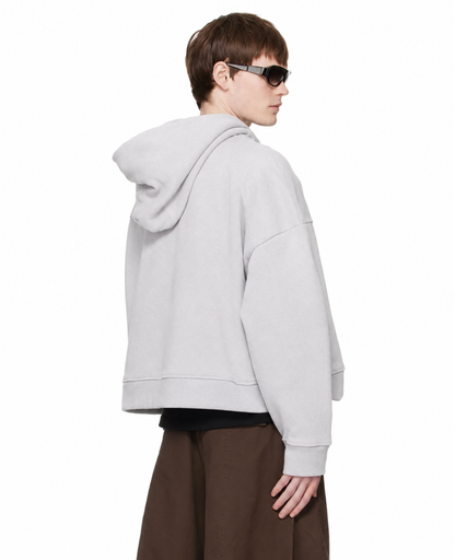 Parisien Light Gray Hoodie
